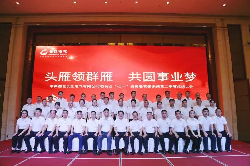 头雁领群雁 共圆事业梦 |中共湖北长江电气有限公司委员会“七一”表彰大会隆重召开