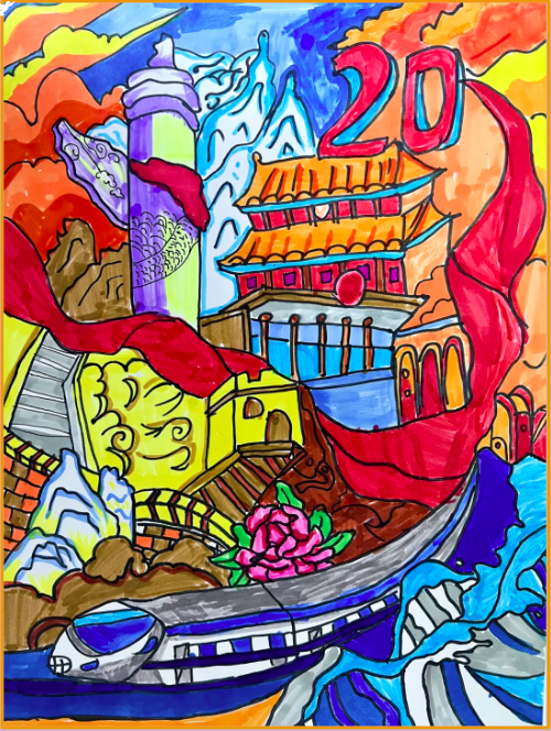 红红中国心，浓浓爱国情｜星空电子宝宝迎国庆活动